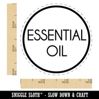 Essential Oil Minimalistic Font Self-Inking Rubber Stamp for Stamping Crafting Planners