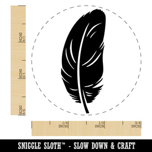 Stout Bird Feather Self-Inking Rubber Stamp for Stamping Crafting Planners