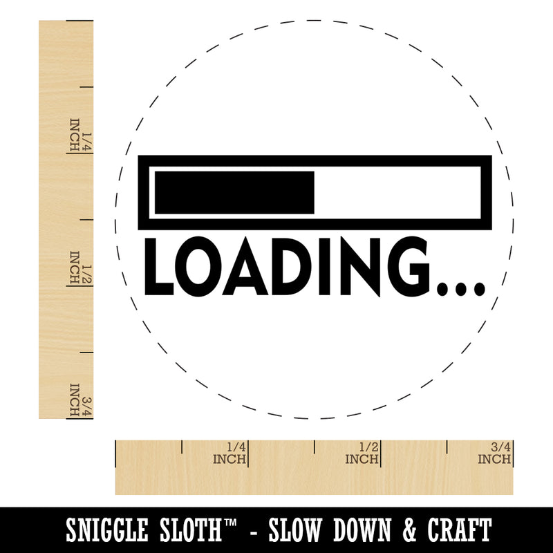 Loading Funny Slow Lazy Self-Inking Rubber Stamp for Stamping Crafting Planners