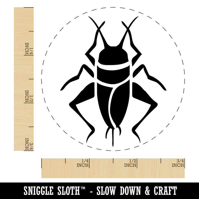 Cricket Insect Bug Self-Inking Rubber Stamp for Stamping Crafting Planners