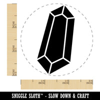 Geometric Crystal Gem Rock Self-Inking Rubber Stamp Ink Stamper for Stamping Crafting Planners