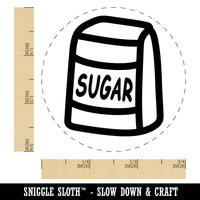 Bag of Sugar Baker Baking Self-Inking Rubber Stamp for Stamping Crafting Planners