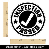 Inspection Passed Self-Inking Rubber Stamp for Stamping Crafting Planners