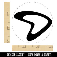 Retro Boomerang Self-Inking Rubber Stamp for Stamping Crafting Planners