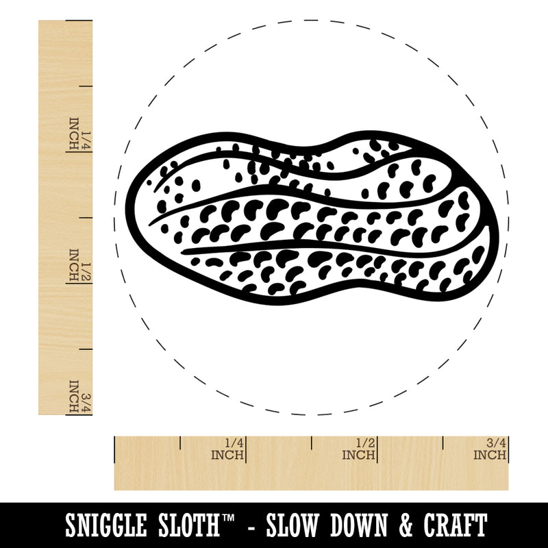 Peanut Food Self-Inking Rubber Stamp for Stamping Crafting Planners