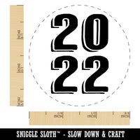2022 Stacked Graduation Shadow Self-Inking Rubber Stamp for Stamping Crafting Planners
