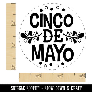 Cinco De Mayo Self-Inking Rubber Stamp for Stamping Crafting Planners