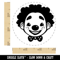 Cute Chibi Circus Party Clown Child Kid Self-Inking Rubber Stamp for Stamping Crafting Planners