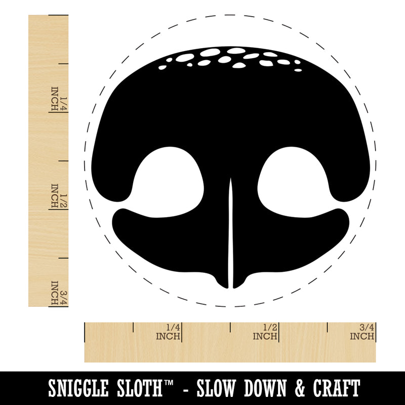 Cute Puppy Dog Nose Print Self-Inking Rubber Stamp for Stamping Crafting Planners