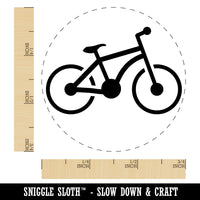 Mountain Bike Bicycle Cyclist Cycling Self-Inking Rubber Stamp for Stamping Crafting Planners