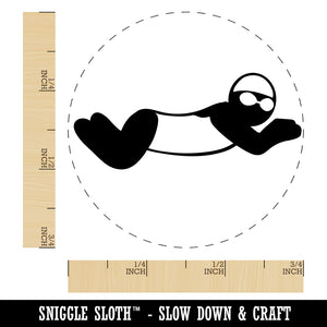 Swimming Swimmer Breaststroke Self-Inking Rubber Stamp for Stamping Crafting Planners