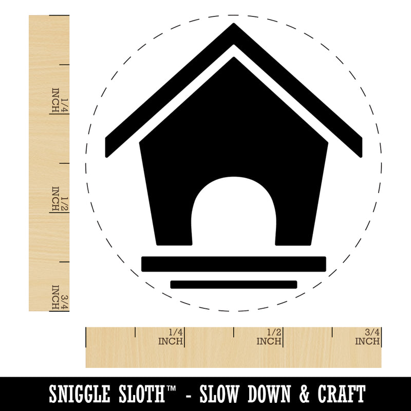 Bird House Self-Inking Rubber Stamp Ink Stamper for Stamping Crafting Planners