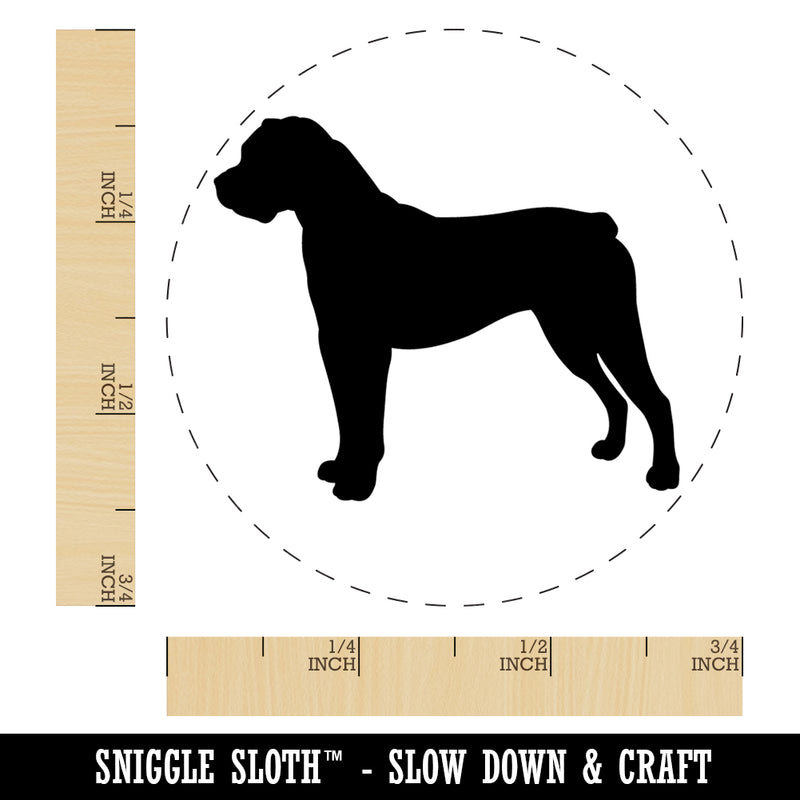 Boerboel Dog Solid Self-Inking Rubber Stamp Ink Stamper for Stamping Crafting Planners