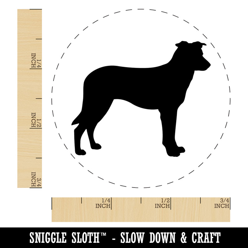 Chinook Dog Solid Self-Inking Rubber Stamp Ink Stamper for Stamping Crafting Planners