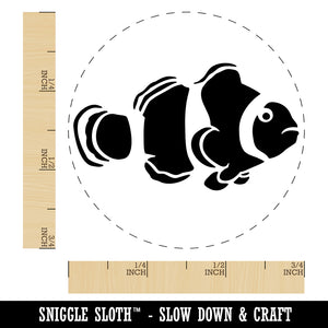 Clownfish Clown Fish Self-Inking Rubber Stamp Ink Stamper for Stamping Crafting Planners