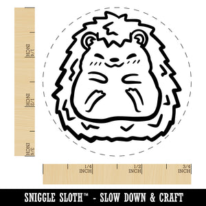 Hedgehog Full Body Self-Inking Rubber Stamp Ink Stamper for Stamping Crafting Planners