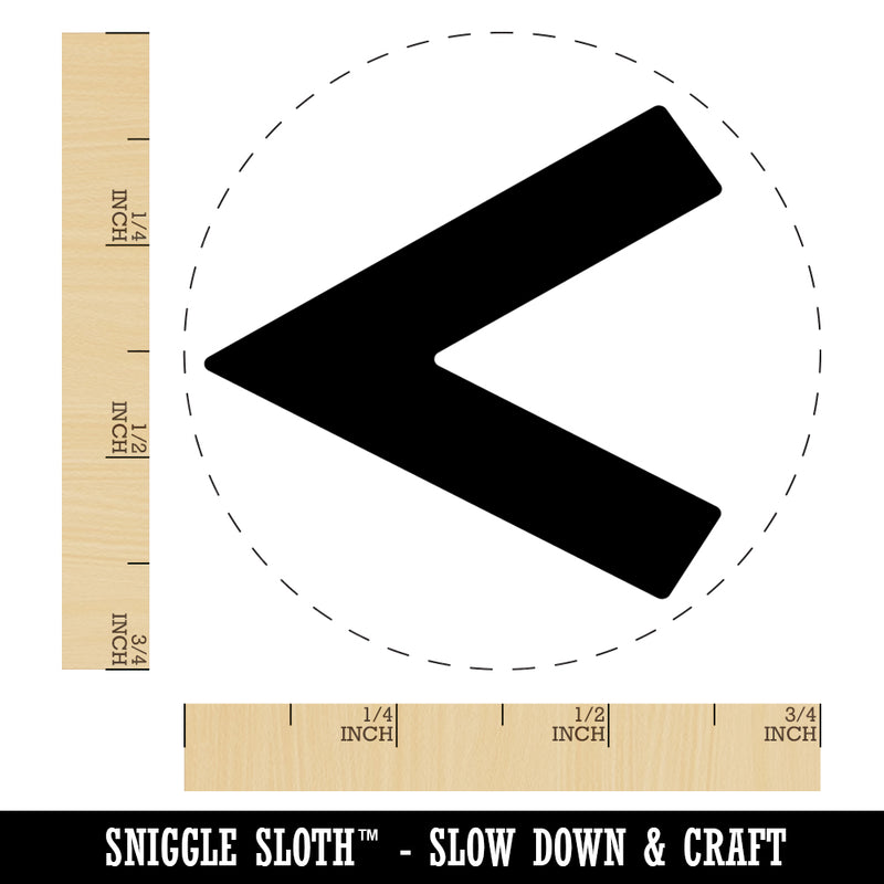 Less Than Math Symbol Self-Inking Rubber Stamp Ink Stamper for Stamping Crafting Planners