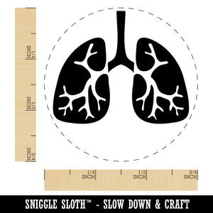 Lungs Anatomy Organ Body Part Self-Inking Rubber Stamp Ink Stamper for Stamping Crafting Planners