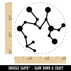 Sagittarius Zodiac Star Constellations Self-Inking Rubber Stamp Ink Stamper for Stamping Crafting Planners