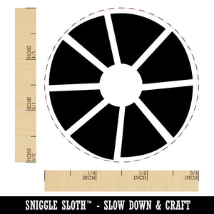 Pineapple Slice Ring Self-Inking Rubber Stamp Ink Stamper for Stamping Crafting Planners