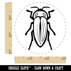 Jewel Beetle Insect Bug Self-Inking Rubber Stamp Ink Stamper for Stamping Crafting Planners