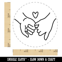 Pinky Promise Love Self-Inking Rubber Stamp Ink Stamper for Stamping Crafting Planners