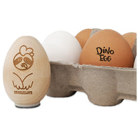 Dino Dinosaur Egg Chicken Egg Rubber Stamp