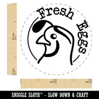 Fresh Quail Eggs Chicken Egg Rubber Stamp