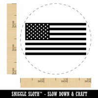 USA United States of America Flag Chicken Egg Rubber Stamp