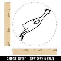 Silly Rubber Chicken Chicken Egg Rubber Stamp