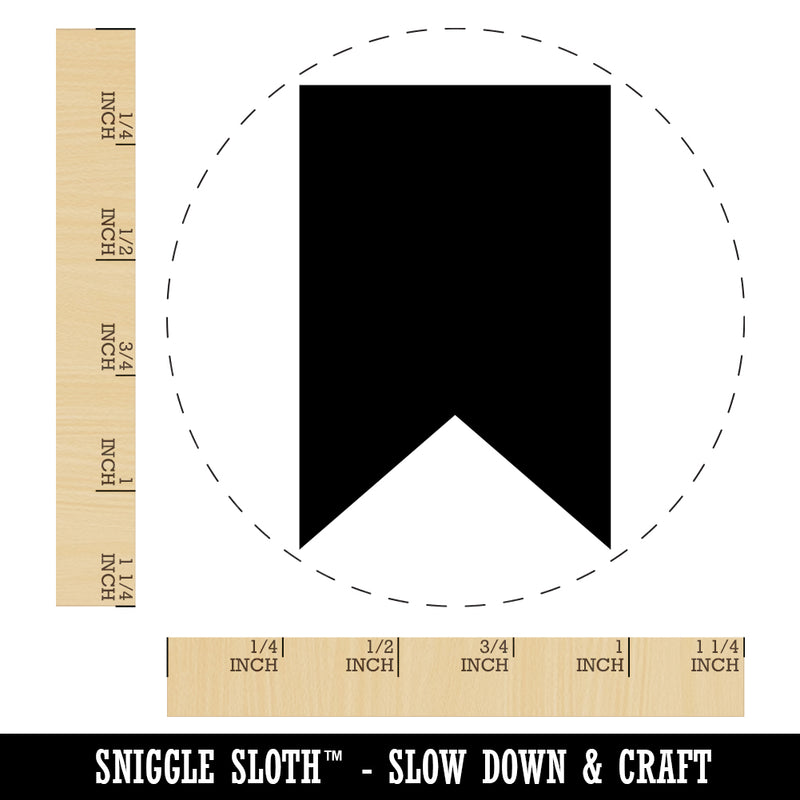 Pennant Swallowtail Rubber Stamp for Stamping Crafting Planners