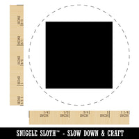 Square Solid Rubber Stamp for Stamping Crafting Planners