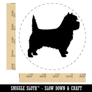 Cairn Terrier Dog Solid Rubber Stamp for Stamping Crafting Planners