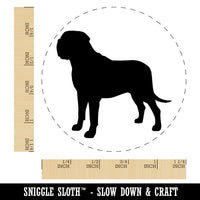 English Mastiff Dog Solid Rubber Stamp for Stamping Crafting Planners