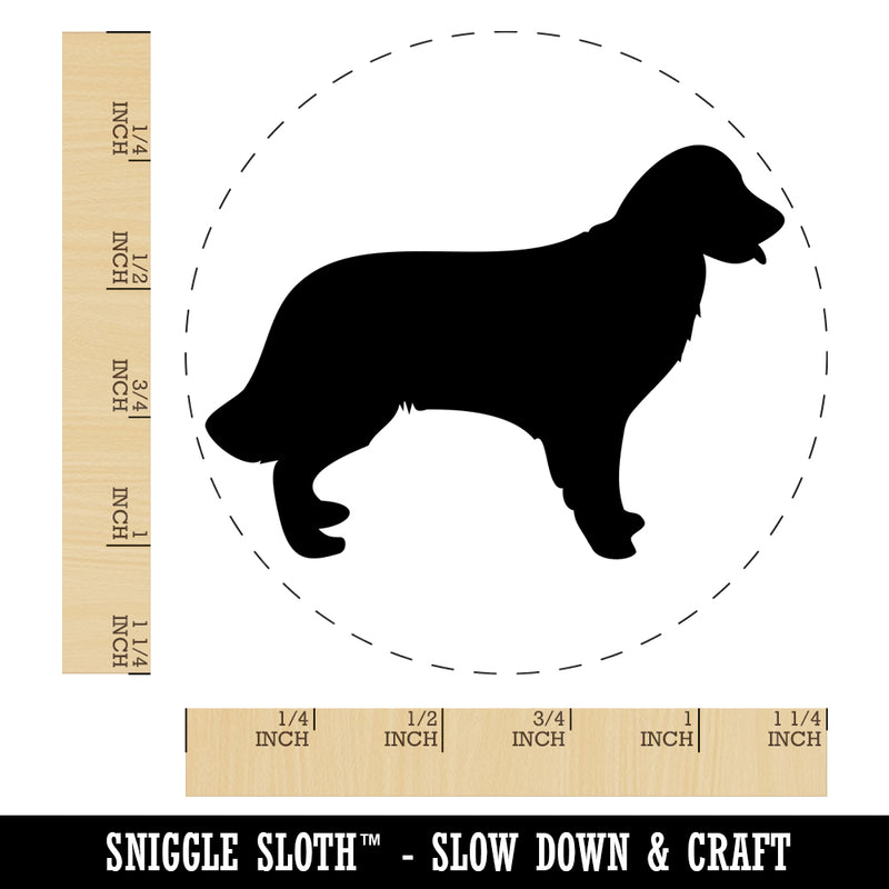 Golden Retriever Dog Solid Rubber Stamp for Stamping Crafting Planners