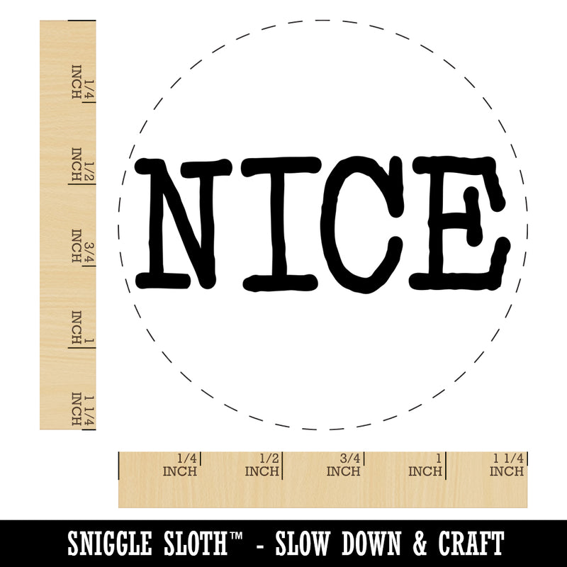 Nice Fun Text Rubber Stamp for Stamping Crafting Planners
