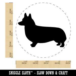 Pembroke Welsh Corgi Dog Solid Rubber Stamp for Stamping Crafting Planners