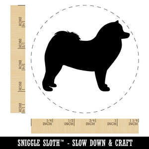 Samoyed Dog Solid Rubber Stamp for Stamping Crafting Planners
