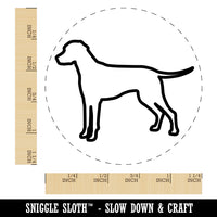 Dalmatian Dog Outline Rubber Stamp for Stamping Crafting Planners