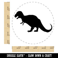 Tyrannosaurus Rex Dinosaur Solid Rubber Stamp for Stamping Crafting Planners