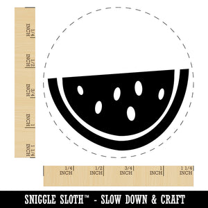 Watermelon Fruit Slice Rubber Stamp for Stamping Crafting Planners