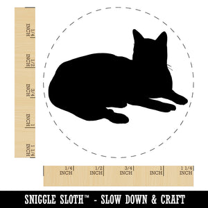 Lazy Cat Rubber Stamp for Stamping Crafting Planners