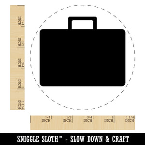 Suitcase Travel Solid Rubber Stamp for Stamping Crafting Planners
