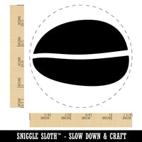 Coffee Bean Solid Rubber Stamp for Stamping Crafting Planners