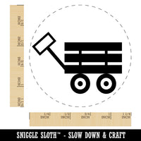 Fun Wagon Rubber Stamp for Stamping Crafting Planners