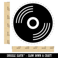 Record Vinyl Music Rubber Stamp for Stamping Crafting Planners