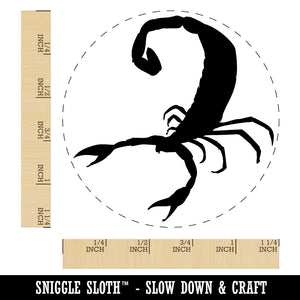 Scorpion Insect Solid Rubber Stamp for Stamping Crafting Planners