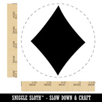 Card Suit Diamonds Rubber Stamp for Stamping Crafting Planners