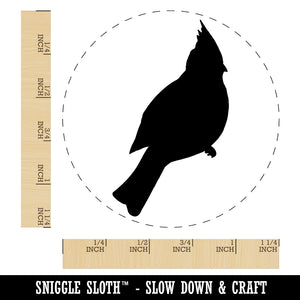 Cardinal Bird Solid Rubber Stamp for Stamping Crafting Planners