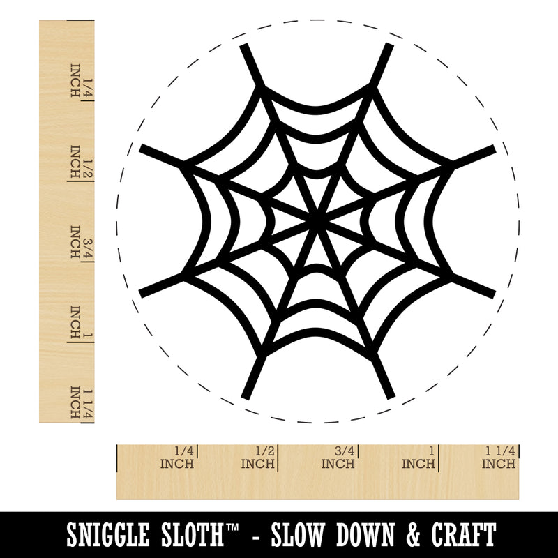 Spider Web Rubber Stamp for Stamping Crafting Planners